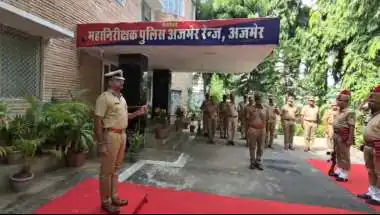 Dr. Ravi Takes Charge as New IG of Ajmer Range, Vows to Strengthen Law and Order