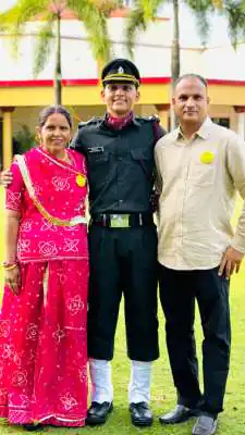 Ajmer's Rahul Chaudhary Commissioned as Indian Army Lieutenant, Sparking Joy Across Rajasthan