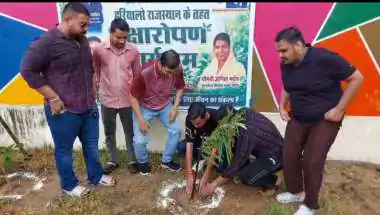 Ajmer Embraces Green Future: Tree Plantation Drive Boosts 'Hariyalo Rajasthan' Campaign
