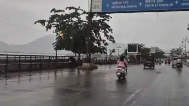 Ajmer's Weather Takes a Dramatic Turn: Dark Clouds Blanket Aravallis, Temperature Plummets