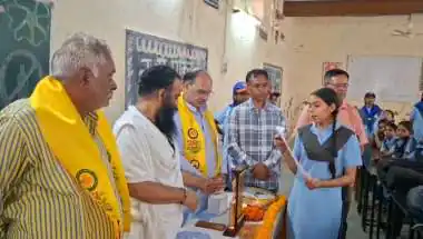 Tirthanagari Girls' School Champions Anti-Drug Drive, Promotes Sports for Youth