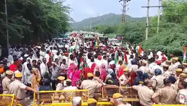 Ajmer Tractor Rally Halted: Farmers Demand Land Award Cancellation