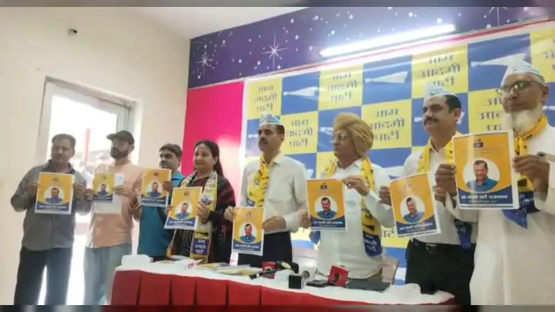 AAP Rajasthan Unveils 2026 Urban Poll Manifesto: Promises Corruption-Free, Green Cities