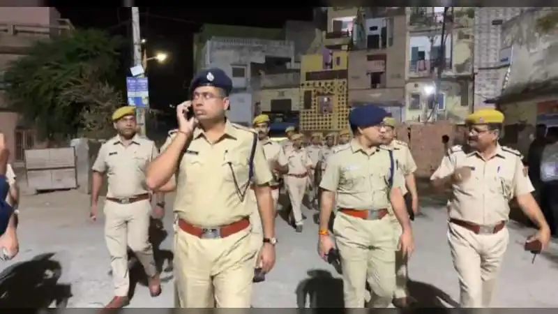 Ajmer Police Conducts Foot March in Dargah Bazaar Ahead of Civic Polls